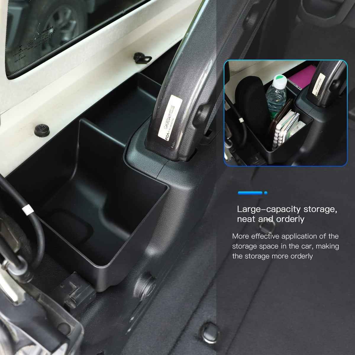 Trunk Storage Tray Organizers Rear Cargo Side Box J378