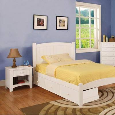 White Nightstand L124686