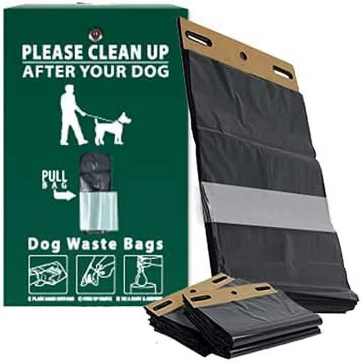 Dog Waste Station with 400 Bags and 25 Can Liners R5811