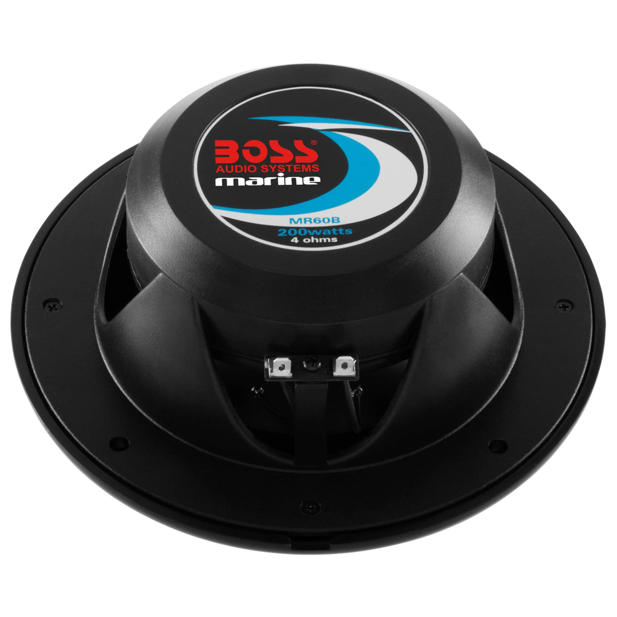 6.5 2-Way 200W Marine Boat Speakers Water Resistant Black N427