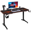 55 inch T-Shaped Legs Gaming Desk with Mouse Pad P39111