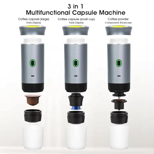Portable 3-in-1 Capsule Coffee Maker Q93491