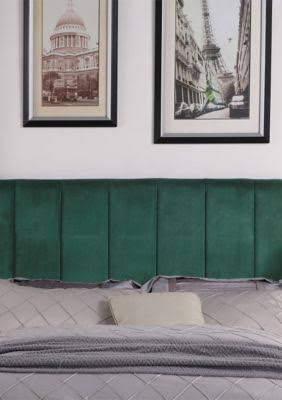 Green Velvet Queen Headboard H541142