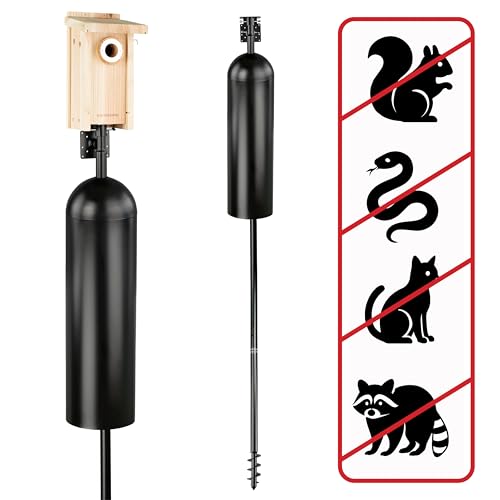 Bird House Pole Mount - 7’ Tall Bird Feeder Pole P6770