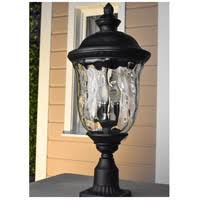 Bronze 3-Light Outdoor Hanging Lantern E90892