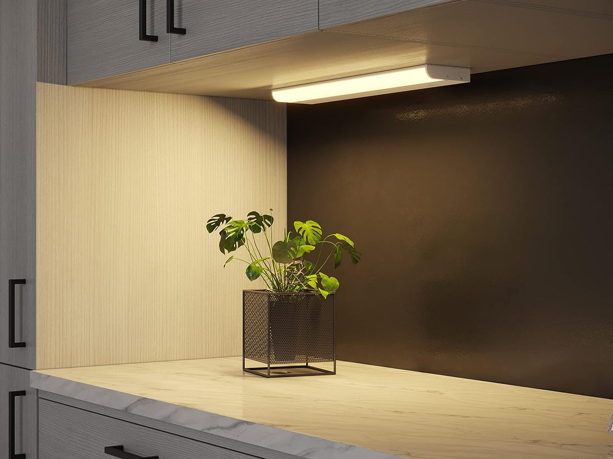 18 Smart Wi-Fi LED Undercabinet Bar, White, 1100 Lumen, Tunable Color Temp 2700K-6500K P4949