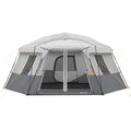 17' x 15' 11 Person Instant Hexagon Cabin Tent L120635