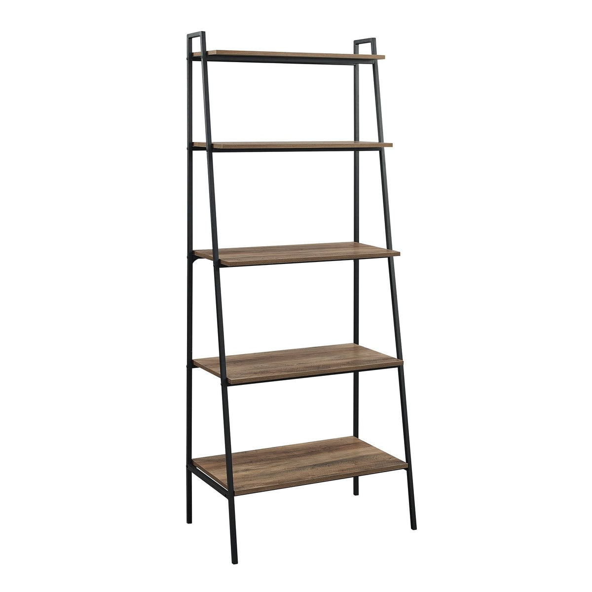 Dark Walnut Open Ladder Bookshelf F1839