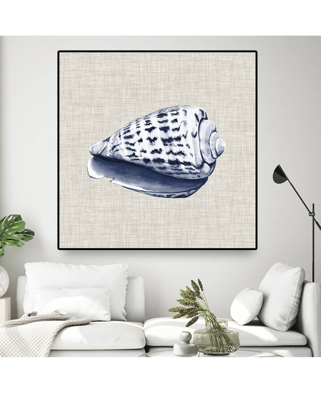 Oversized Framed Canvas 45x22 B728