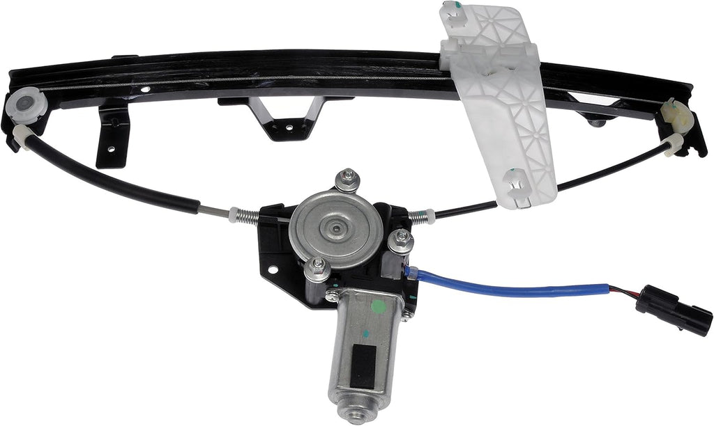 Front Driver Side Power Window Motor and Regulator Assembly Black Pack of 2 B553