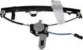 Front Driver Side Power Window Motor and Regulator Assembly Black Pack of 2 B553