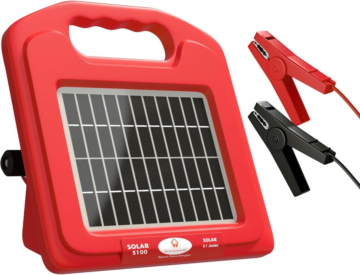 5 Mile Solar Powered Electric Fence Charger Y589