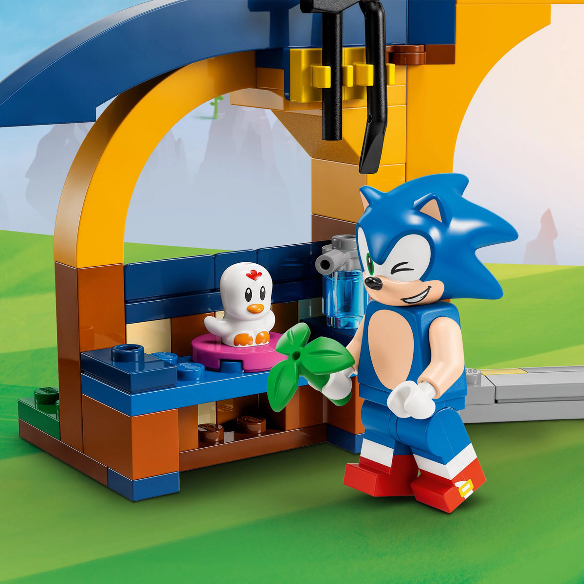 Building Toy Set with 4 Figures and Accessories P989