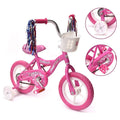 12 In. Kids Bike with Training Wheels Pink V1733