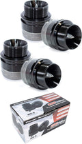 4X 800W 4 Ohm Bullet Horn Super Tweeters Black T51692