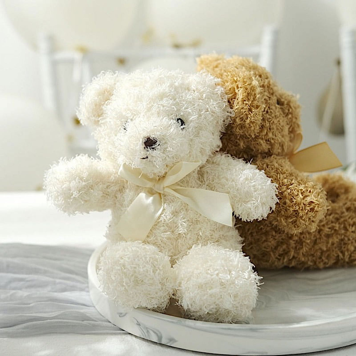 3 Assorted 7" Teddy Bears Plush Stuffed Toys R387507