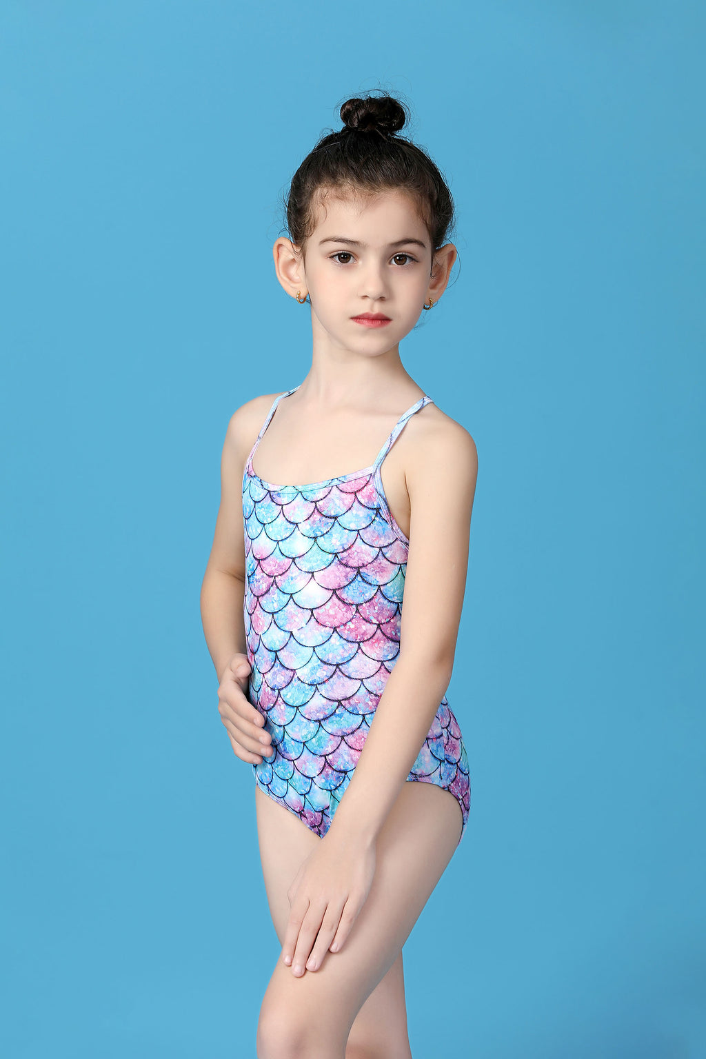 Sparkle One Piece Swimwear Bathing Swimsuit W969400