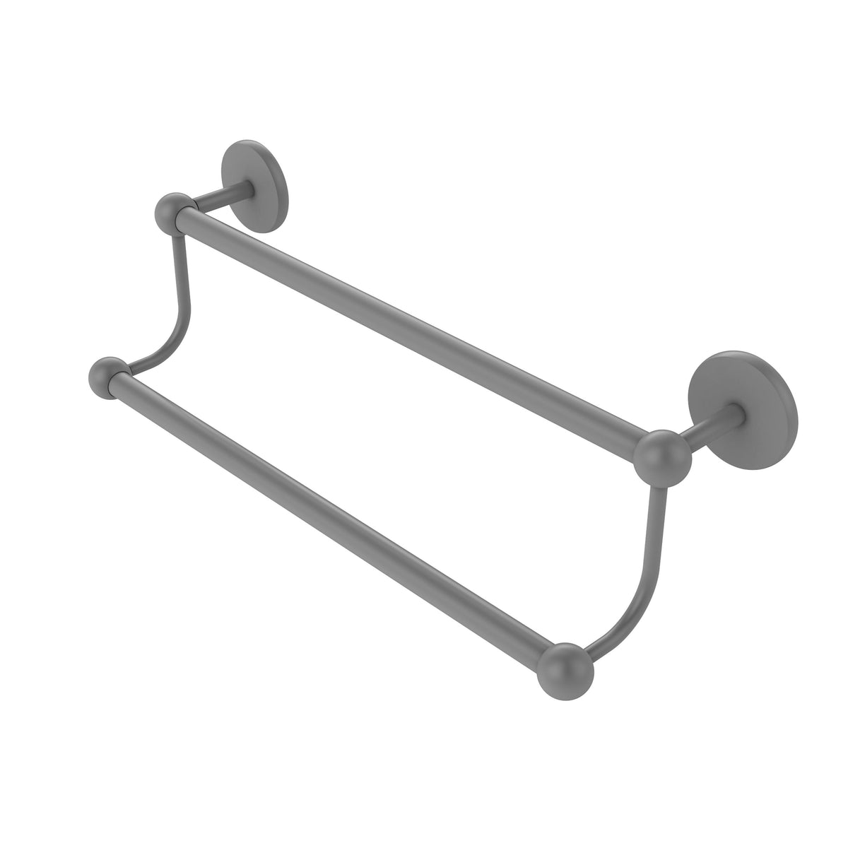 Matte Gray 30 inch Double Towel Bar F802075