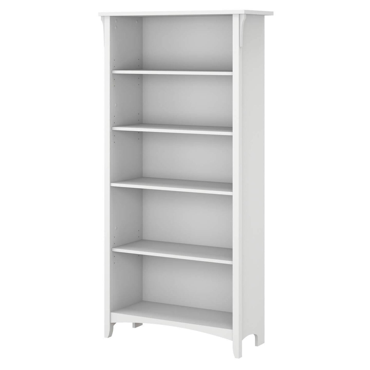 5 Shelf Bookcase Vintage Black C833658