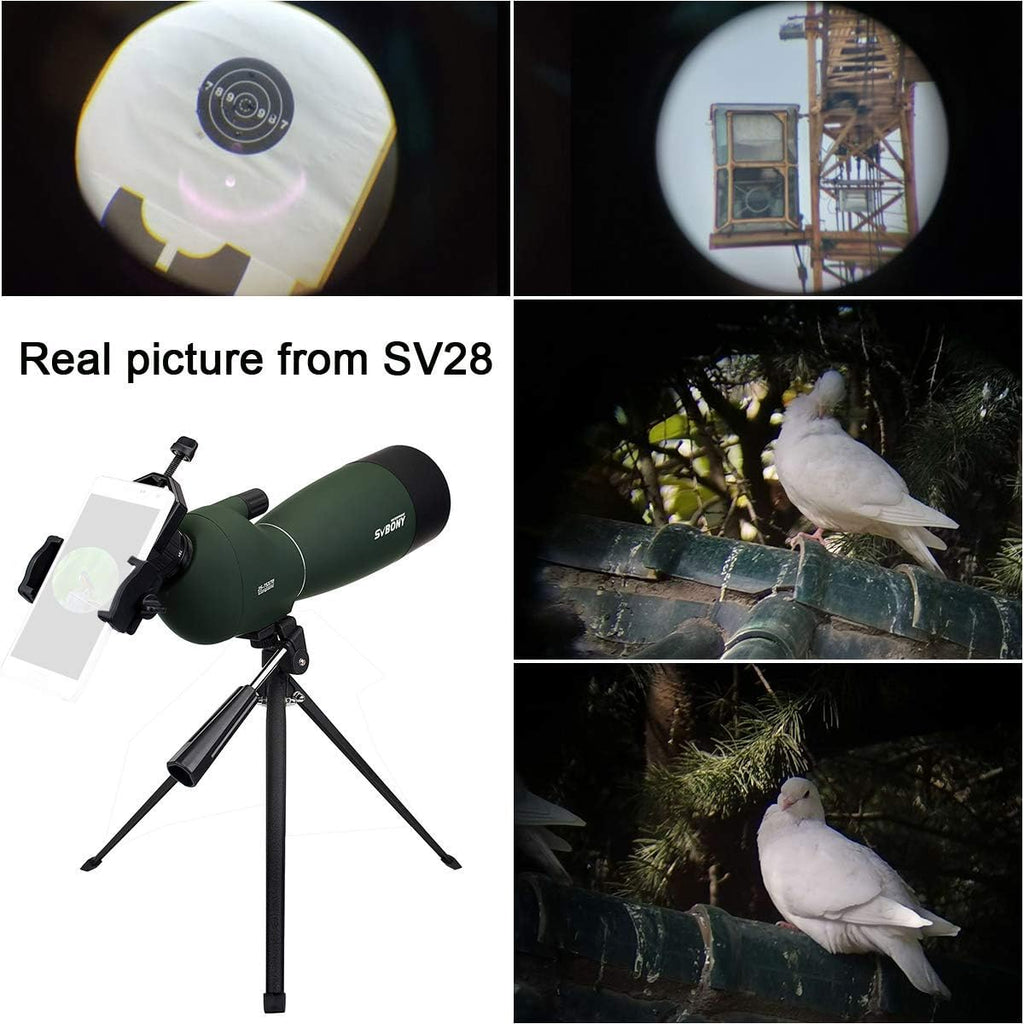 25-75x70 Angled Waterproof Spotting Scope with Tripod, Phone Adapter G708839