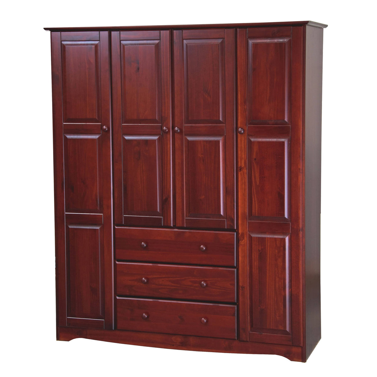 Solid Wood Wardrobe L71940