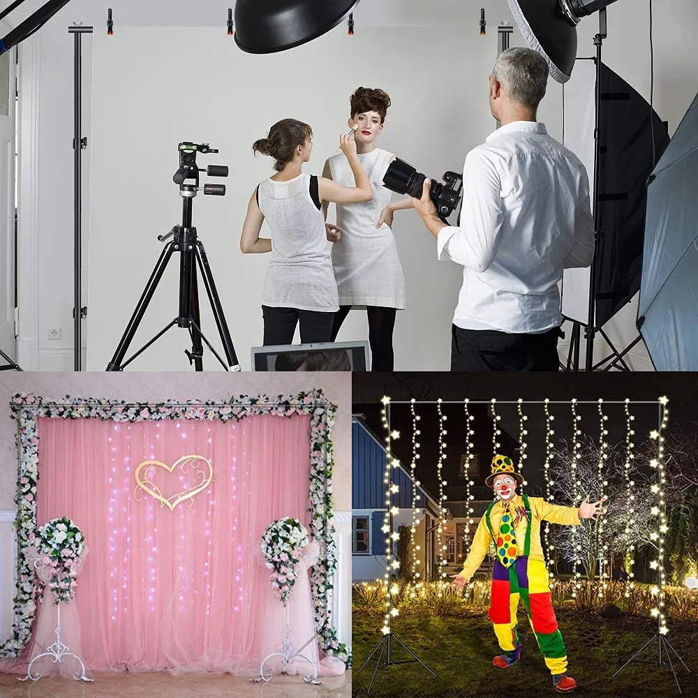 Adjustable Photography Background Stand Kit 6.5 x 10 ft B42455