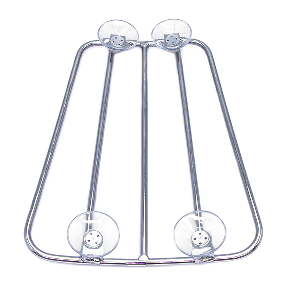 Silver Motorcycle Tank Luggage Rack F193105