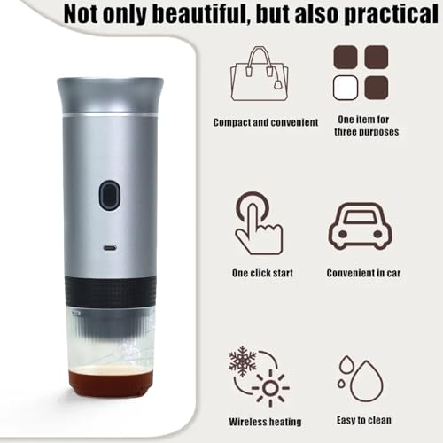 Portable 3-in-1 Capsule Coffee Maker Q93491