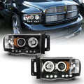 For 2002-2005 Dodge Ram 1500 2500 3500 LED Projector Headlights Assembly Y253