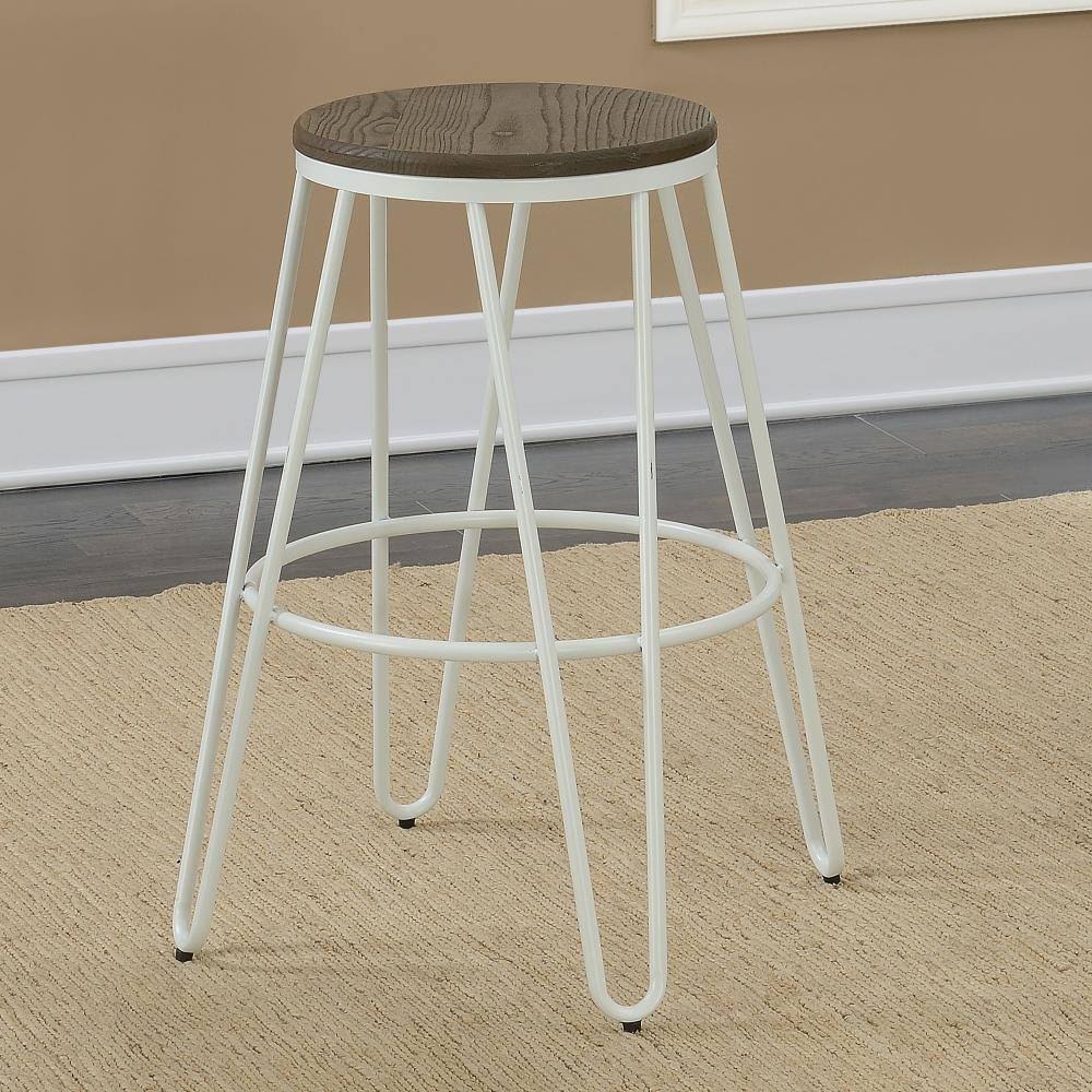 Industrial 26 in. Metal Bar Stool - Set of 2 X142318
