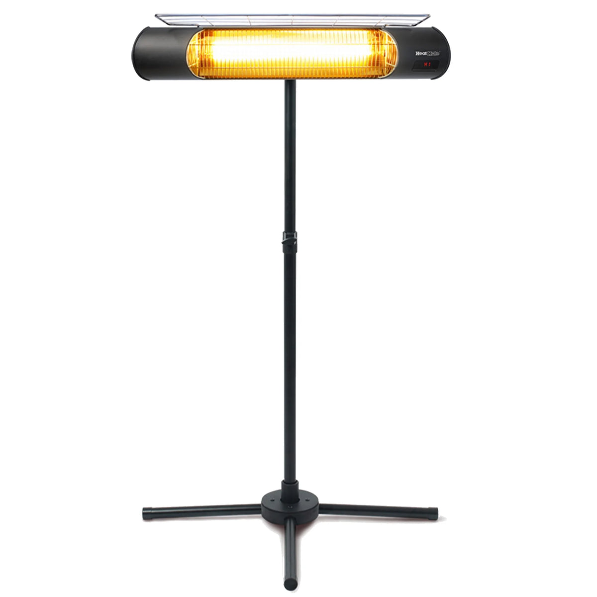 Black Outdoor Heater with Stand & Remote I543357
