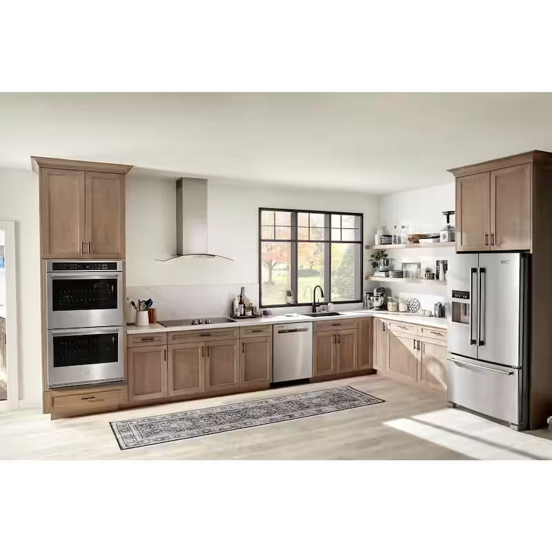 30 in. Double Electric Wall Oven with Convection Self-Cleaning in Stainless Steel V424