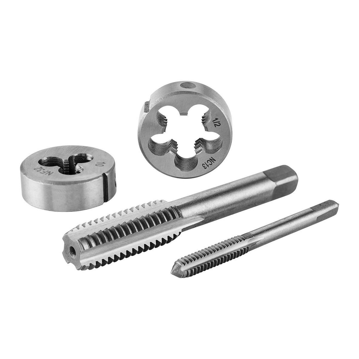 Carbon Steel SAE Tap and Die Set, 40 Piece J979763