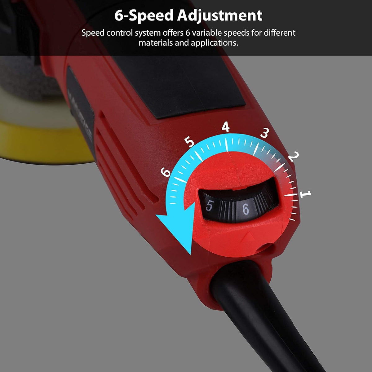 3-Inch Variable Speed Dual Action Car Polisher E2123