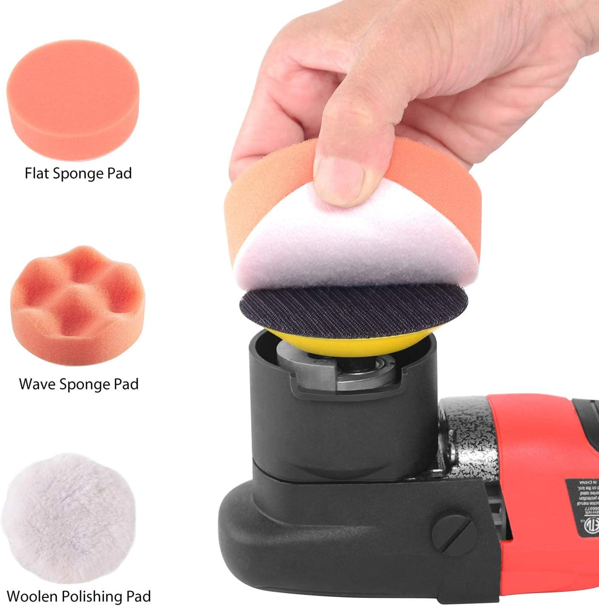3-Inch Variable Speed Dual Action Car Polisher E2123