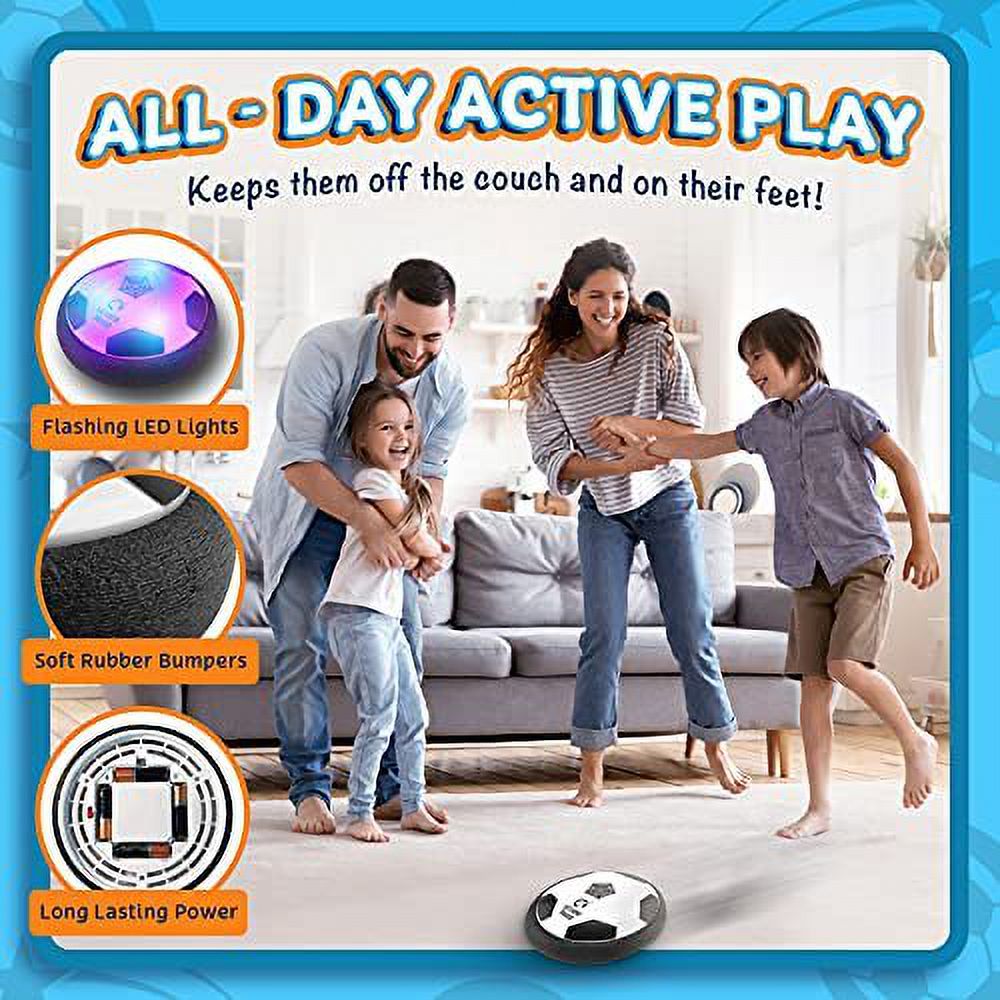 2 LED Light Soccer Balls with Foam Bumpers H1080