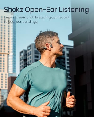 Open-Ear Bone Conduction Sport Headphones with Reflective Strip X929631