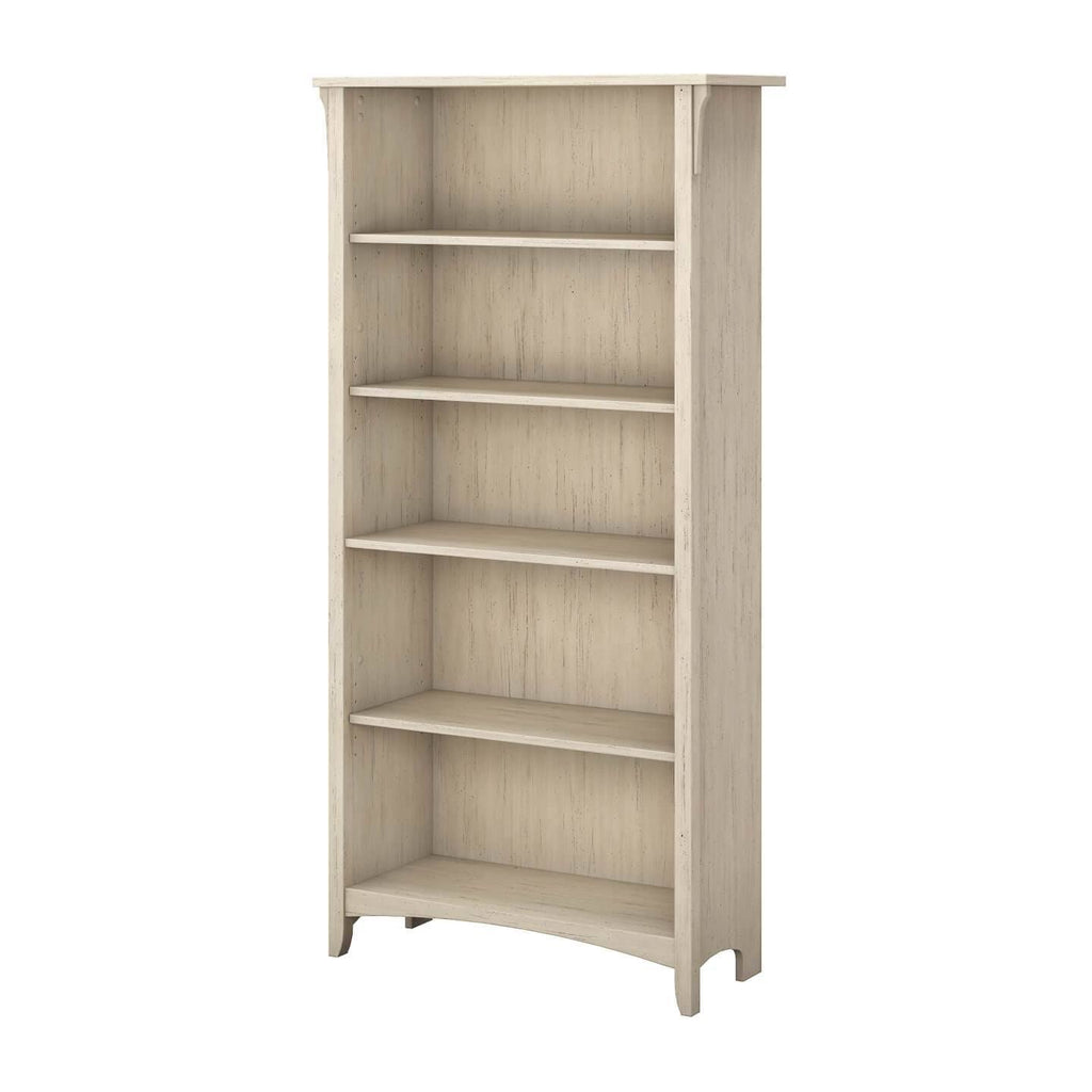 5 Shelf Bookcase Vintage Black C833658