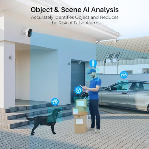2K Color Night Vision Wireless Outdoor Security Camera H552183
