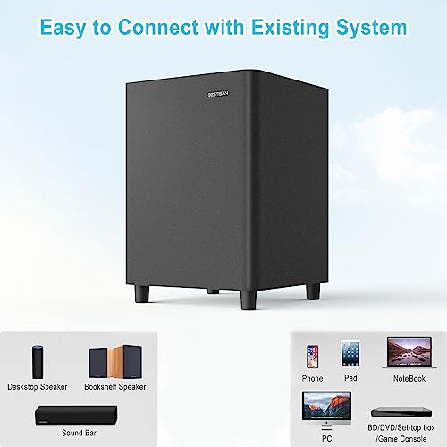 Powered Subwoofer with Coaxial Cable B991