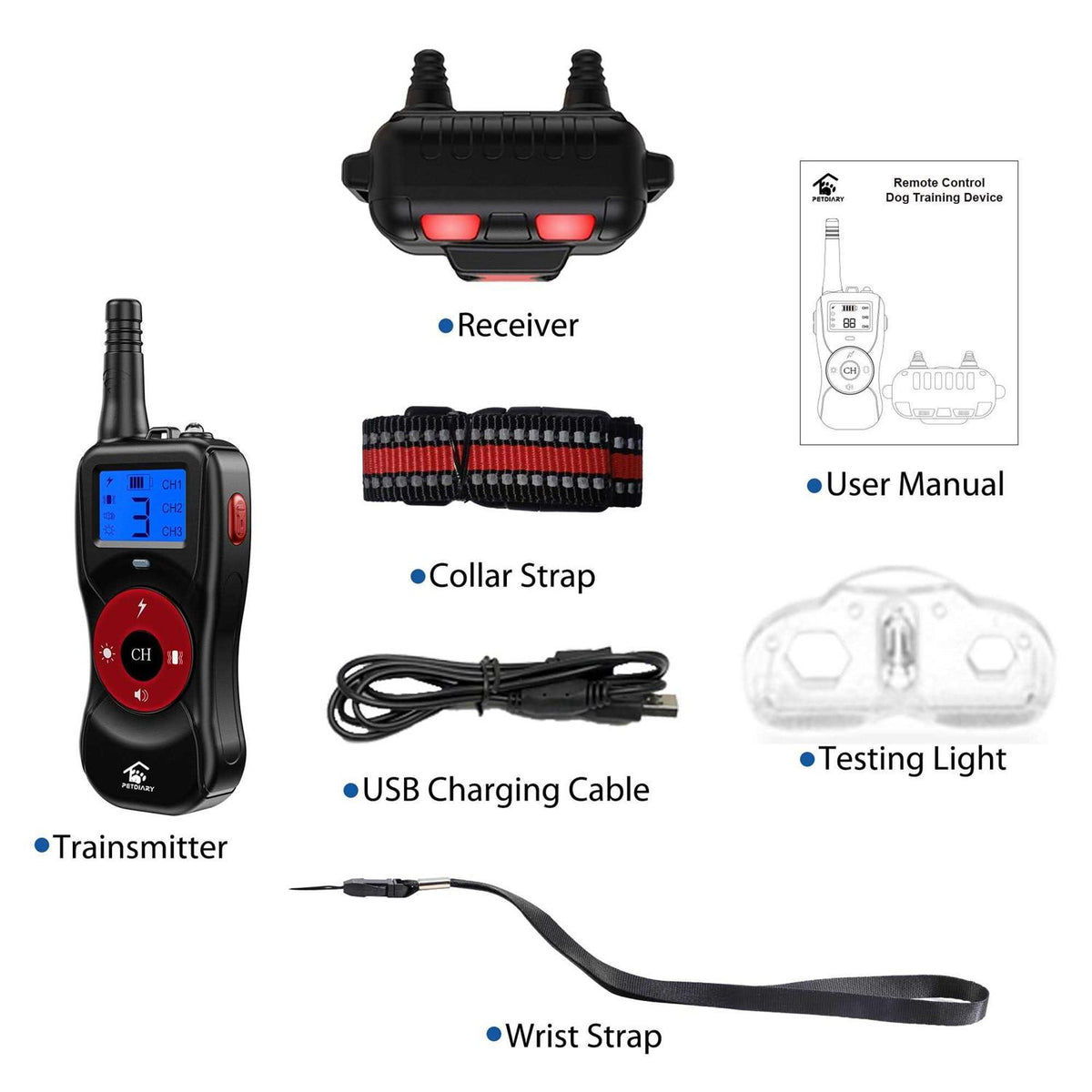 Remote Dog Training Shock Collar System N30426