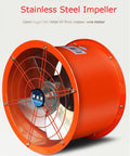 8'' Cylinder Pipe Ventilation Fan 1300m³/h 220V 90W H3822