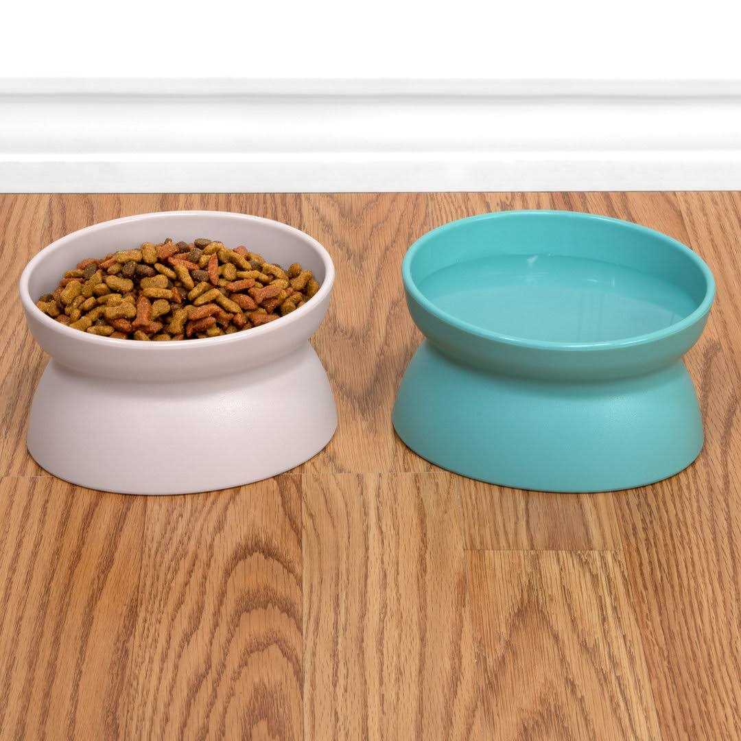 Raised Cat Food Bowl P493