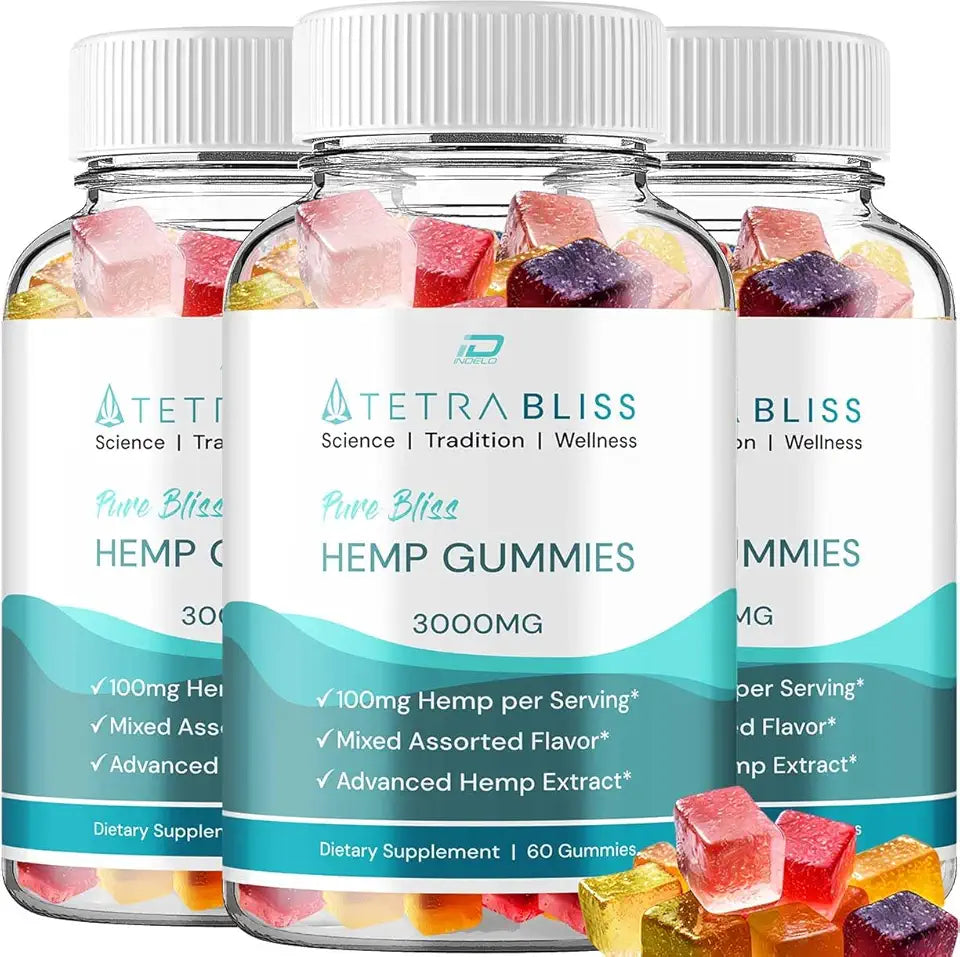 Hemp Gummies 3 Pack 180 Gummies E5436