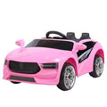Pink Kids Ride on Racing Car W4374