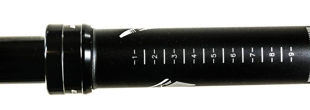 Adjustable Dropper Seatpost, Black, 31.6mm W3869