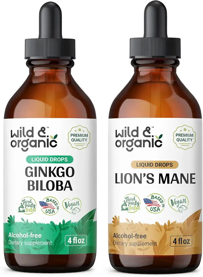 Ginkgo Biloba and Lion's Mane Tincture 4 fl oz H87731