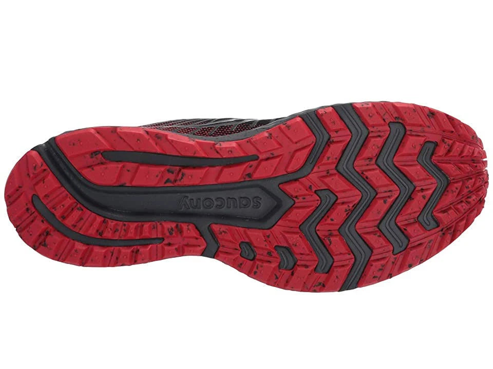 Men's Saucony Guide 13 TR Black/Red 7.5 D T676472