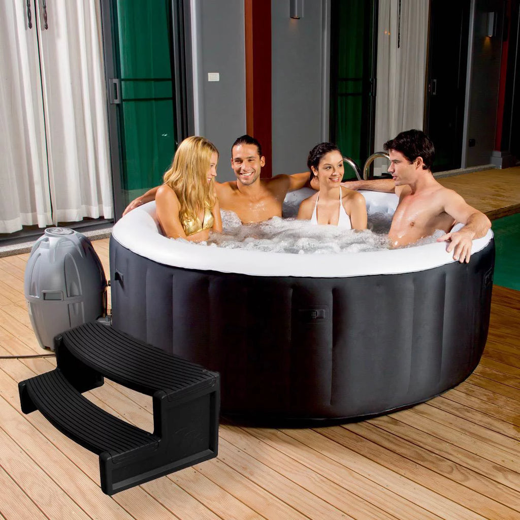 Black Hot Tub Stairs B67799
