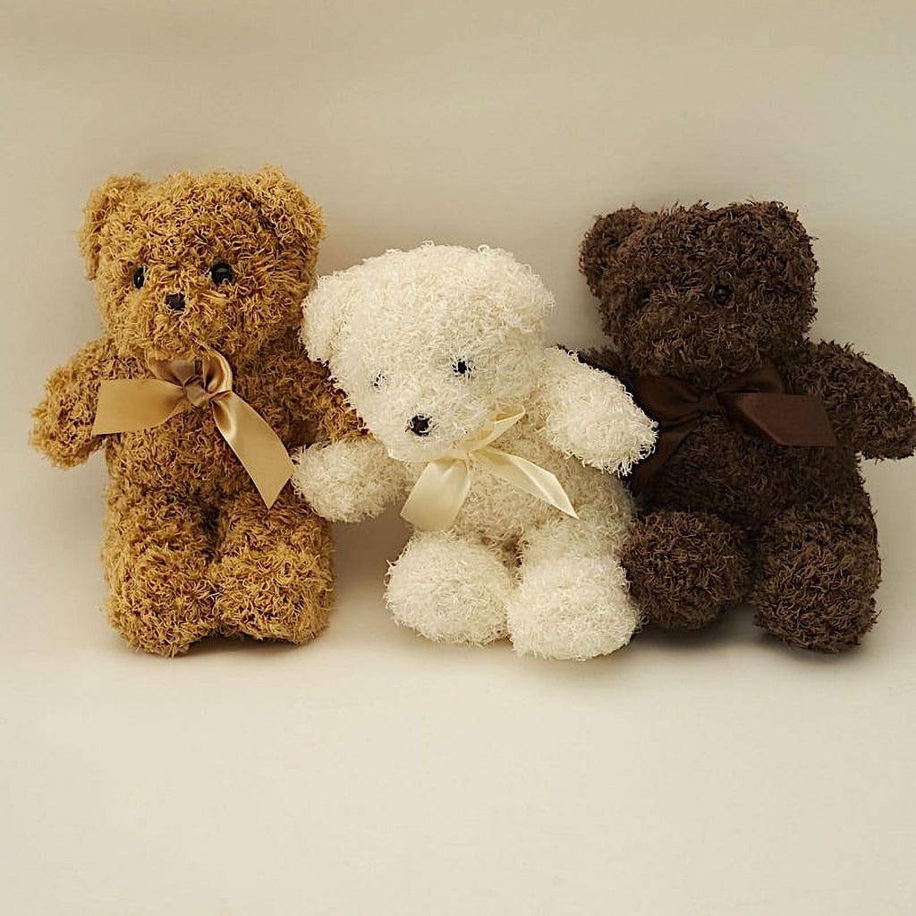 3 Assorted 7" Teddy Bears Plush Stuffed Toys R387507